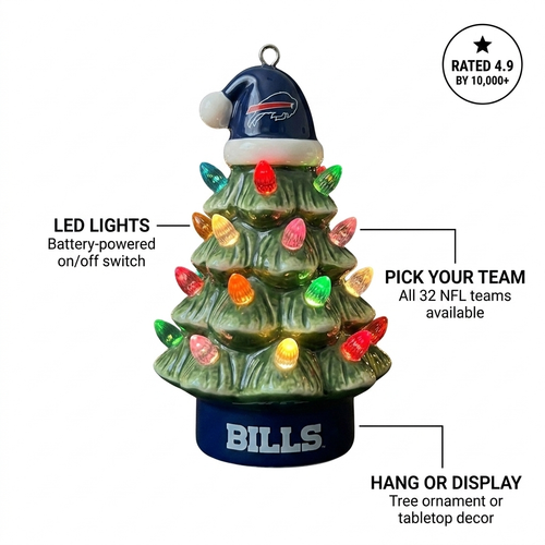 HailMerry™ Football Light-Up Ornament