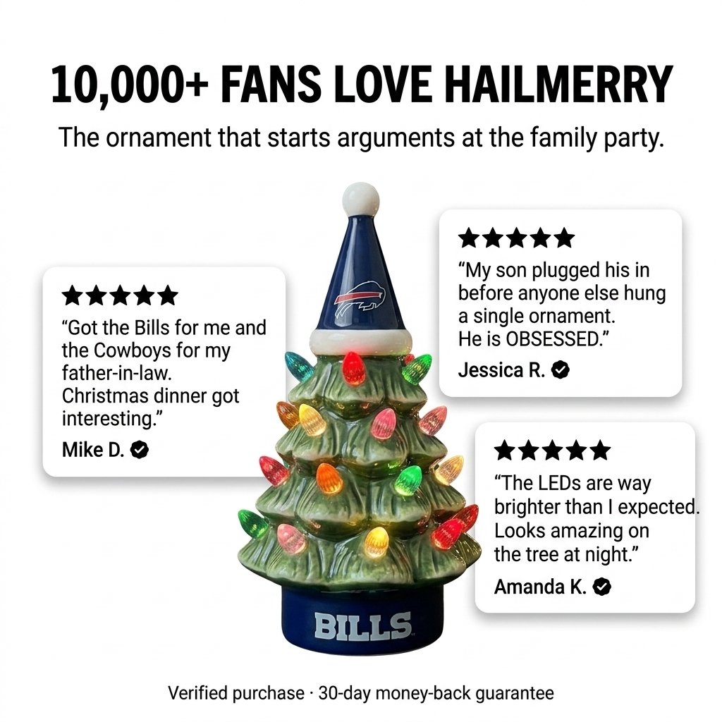 HailMerry™ Football Light-Up Ornament
